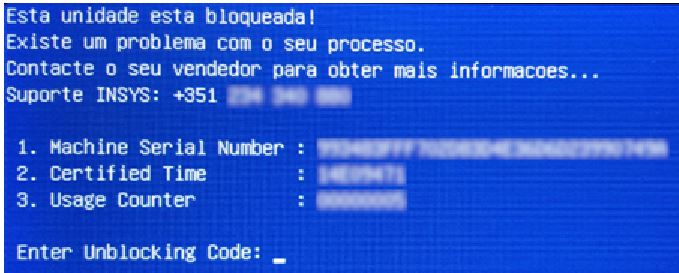 erro que surge no cuco